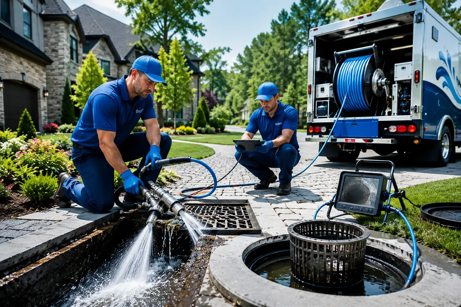 Local outdoor drain cleaning professionals in Le Claire, IA
