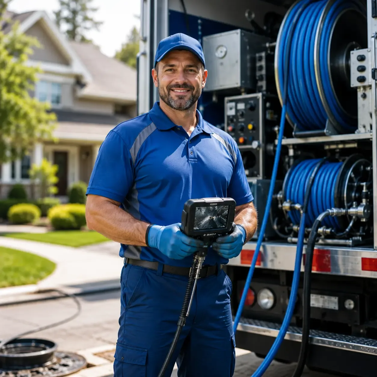 Local outdoor drain cleaning specialists in Le Claire, IA